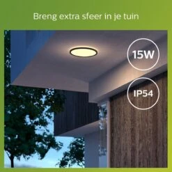 Philips SuperSlim SceneSwitch Plafondlamp - Zwart - 15W - IP54 12 Philips SuperSlim SceneSwitch Plafondlamp - Zwart - 15W - IP54 -Philips 1200x1200 466