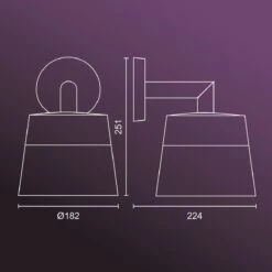 Philips Hue Attract Muurlamp - Wit En Gekleurd Licht - Zwart -Philips 1200x1200 475