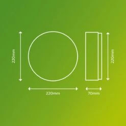 Philips Doris Ceiling - Zwart - IP54 12 Philips Doris Ceiling - Zwart - IP54 -Philips 1200x1200 503