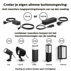 Philips Hue Lily XL-tuinspot - Wit En Gekleurd Licht - Zwart - Laagspanning -Philips 1200x1200 554
