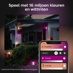Philips Hue Impress Muurlamp - Wit En Gekleurd Licht - Zwart - Smal 23 Philips Hue Impress Muurlamp - Wit En Gekleurd Licht - Zwart - Smal -Philips 1200x1200 565