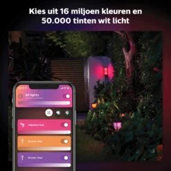 Philips Hue Impress Muurlamp - Wit En Gekleurd Licht - Zwart - Laagspanning -Philips 1200x1200 571