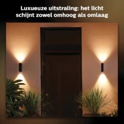 Philips Hue Appear Muurlamp - Wit En Gekleurd Licht - Zwart 32 Philips Hue Appear Muurlamp - Wit En Gekleurd Licht - Zwart -Philips 1200x1200 596