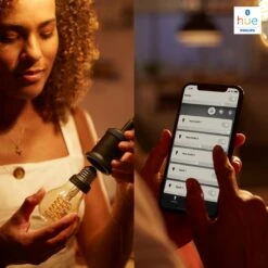 Philips Mygarden Cormorant Wandlamp Buiten - Muurlamp - Tuinverlichting LED Buiten - Buitenlamp - Incl. Philips Hue White Filament Standaardlamp E27 - Zwart -Philips 1200x1200 623