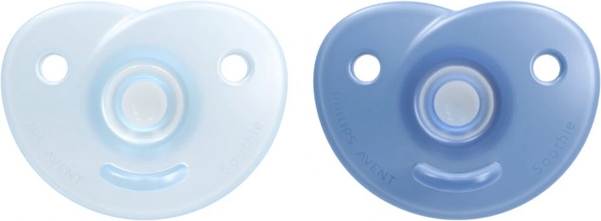 Philips Avent Soothie SCF099/21 - Fopspeen - Blauw - 0-6 Maanden - 2 Stuks 11 Philips Avent Soothie SCF099/21 - Fopspeen - Blauw - 0-6 Maanden - 2 Stuks - Afbeelding 11