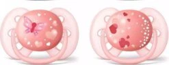 Philips Avent Fopspeen Ultra Soft 6-18 Maanden - Roze - 2 Stuks -Philips 1200x466 1