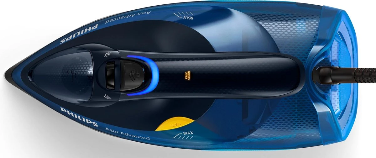 Philips Azur Advanced GC4937/20 - Stoomstrijkijzer - Blauw 2 Philips Azur Advanced GC4937/20 - Stoomstrijkijzer - Blauw - Afbeelding 2