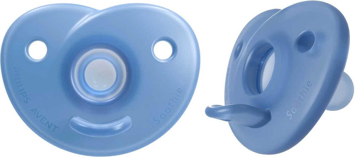 Philips Avent Soothie SCF099/21 - Fopspeen - Blauw - 0-6 Maanden - 2 Stuks 18 Philips Avent Soothie SCF099/21 - Fopspeen - Blauw - 0-6 Maanden - 2 Stuks - Afbeelding 18