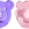 Philips AVENT Soothie SCF194/03 Fopspeen Klassieke Speen 3+ MAANDEN Orthodontisch Silicone Roze|paars