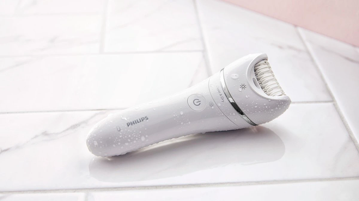 Philips Series 8000 BRE715/00 - Wet & Dry - Epilator - Wit 14 Philips Series 8000 BRE715/00 - Wet & Dry - Epilator - Wit - Afbeelding 14