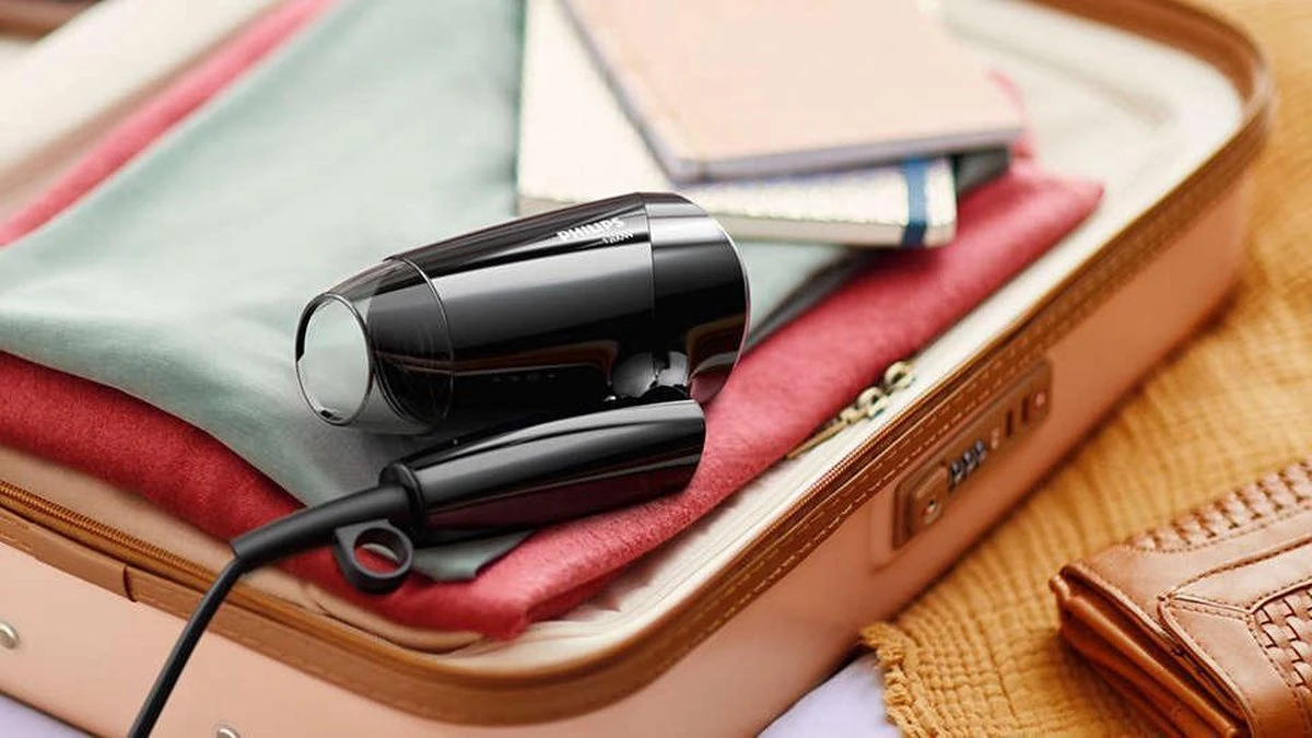 PHILIPS Hair Dryer / Haardroger - Compacte Reis Föhn 3 PHILIPS Hair Dryer / Haardroger - Compacte Reis Föhn - Afbeelding 3