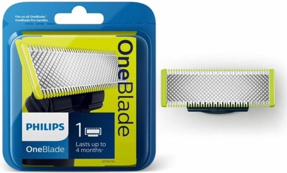 Philips OneBlade QP210/50 - Vervangmesje - 1 Stuk 1 Philips OneBlade QP210/50 - Vervangmesje - 1 Stuk