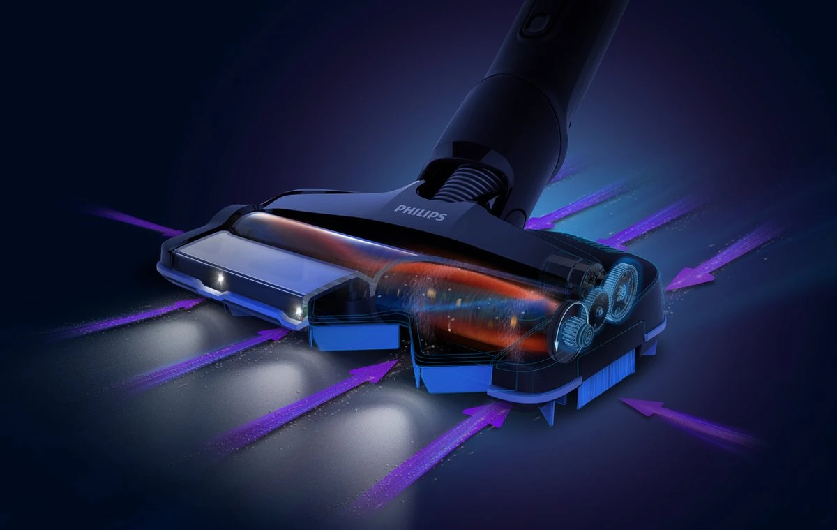 Philips SpeedPro Max XC7042/01 - Steelstofzuiger - Rood 7 Philips SpeedPro Max XC7042/01 - Steelstofzuiger - Rood - Afbeelding 7