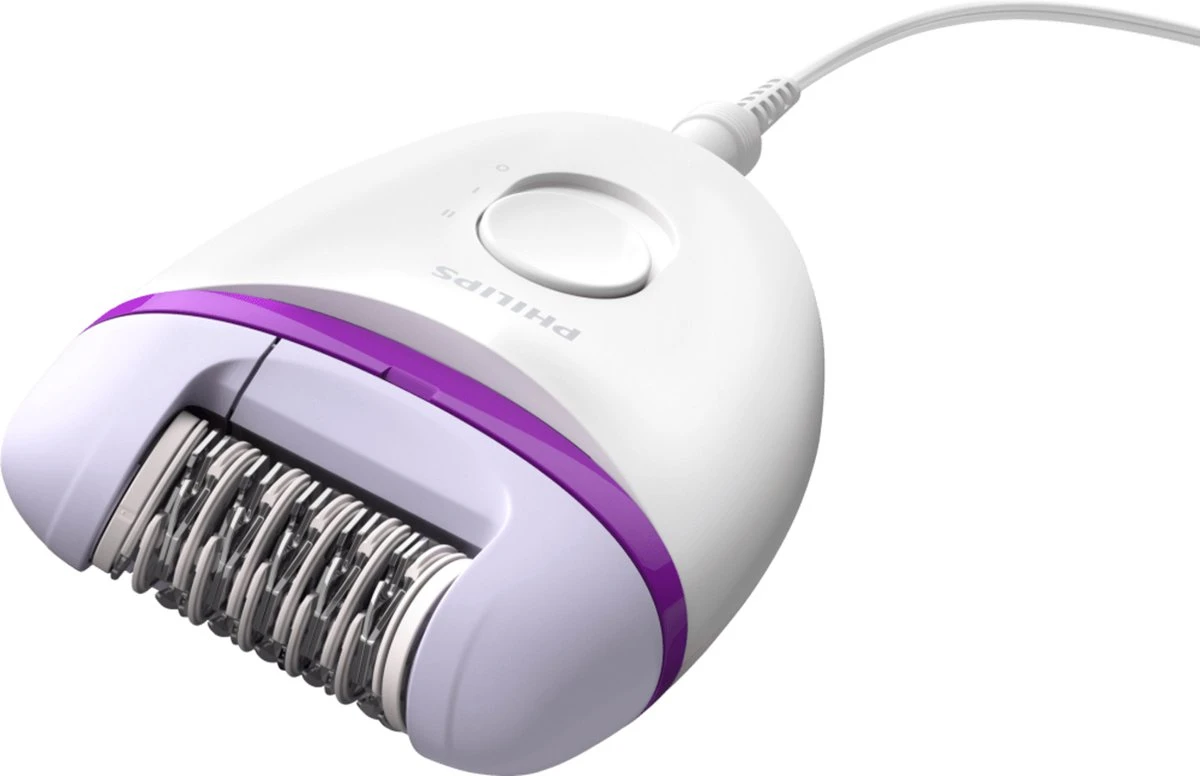 Philips Satinelle Essential BRE225/00 Epileerapparaat Paars, Wit 3 Philips Satinelle Essential BRE225/00 Epileerapparaat Paars, Wit - Afbeelding 3