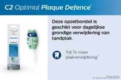 Philips Sonicare C2 Optimal Plaque Defence HX9022/10 - Opzetborstels - 2 Stuks -Philips 1200x799 26