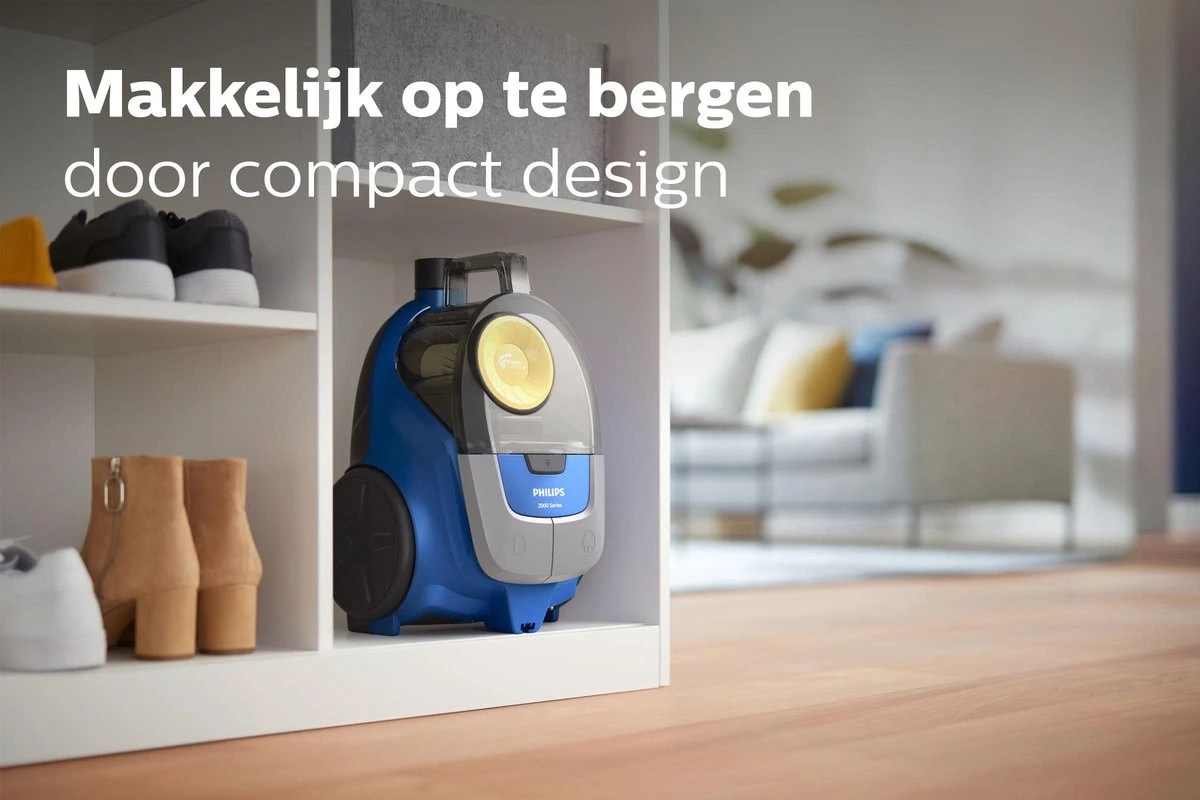 Philips 2000 Series XB2125/09 - Stofzuiger Zonder Zak 12 Philips 2000 Series XB2125/09 - Stofzuiger Zonder Zak - Afbeelding 12