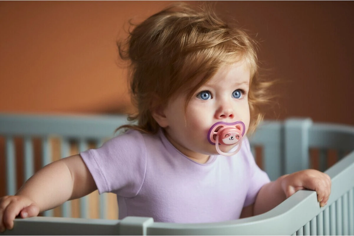 Philips Avent Ultra Air Fopspeen - 18m + - Roze/Groen Giraf/panda 3 Philips Avent Ultra Air Fopspeen - 18m + - Roze/Groen Giraf/panda - Afbeelding 3