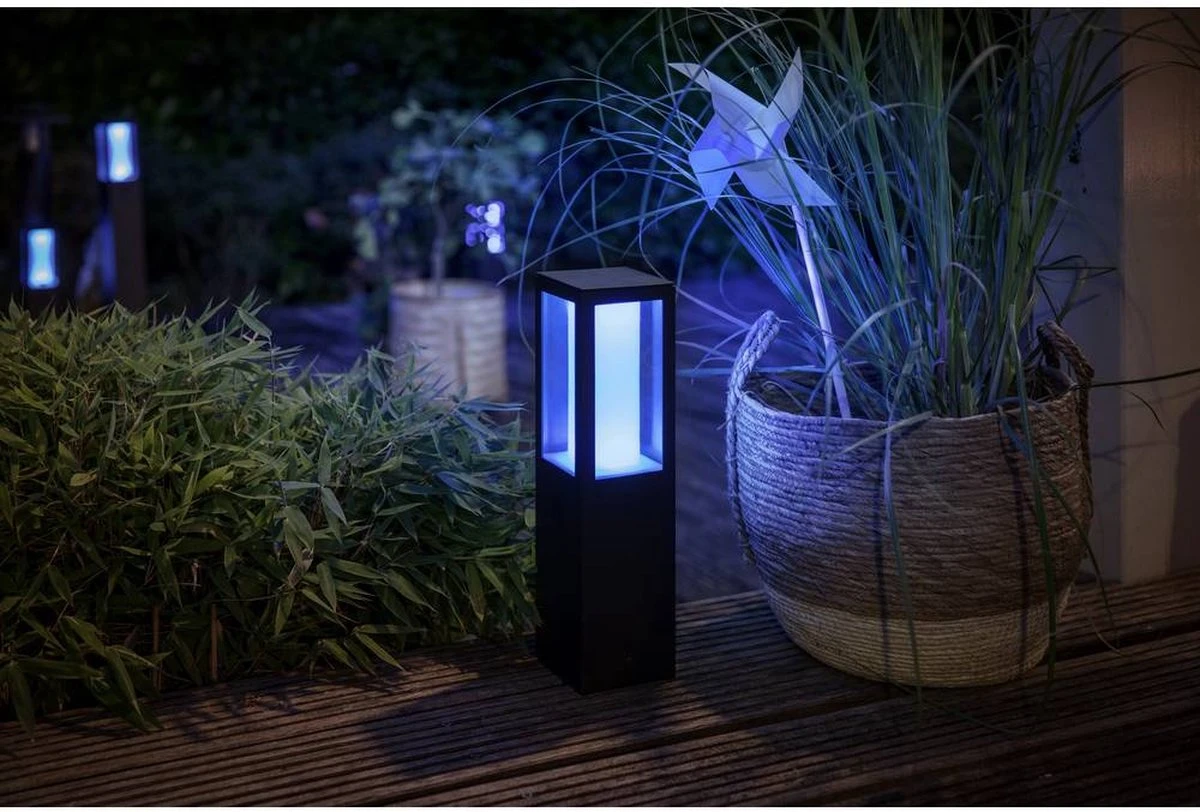 Philips Hue Impress Sokkellamp - Wit En Gekleurd Licht - Zwart - Laag 11 Philips Hue Impress Sokkellamp - Wit En Gekleurd Licht - Zwart - Laag - Afbeelding 11