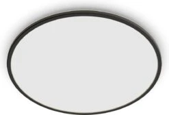 Philips SuperSlim SceneSwitch Plafondlamp - Zwart - 15W - IP54