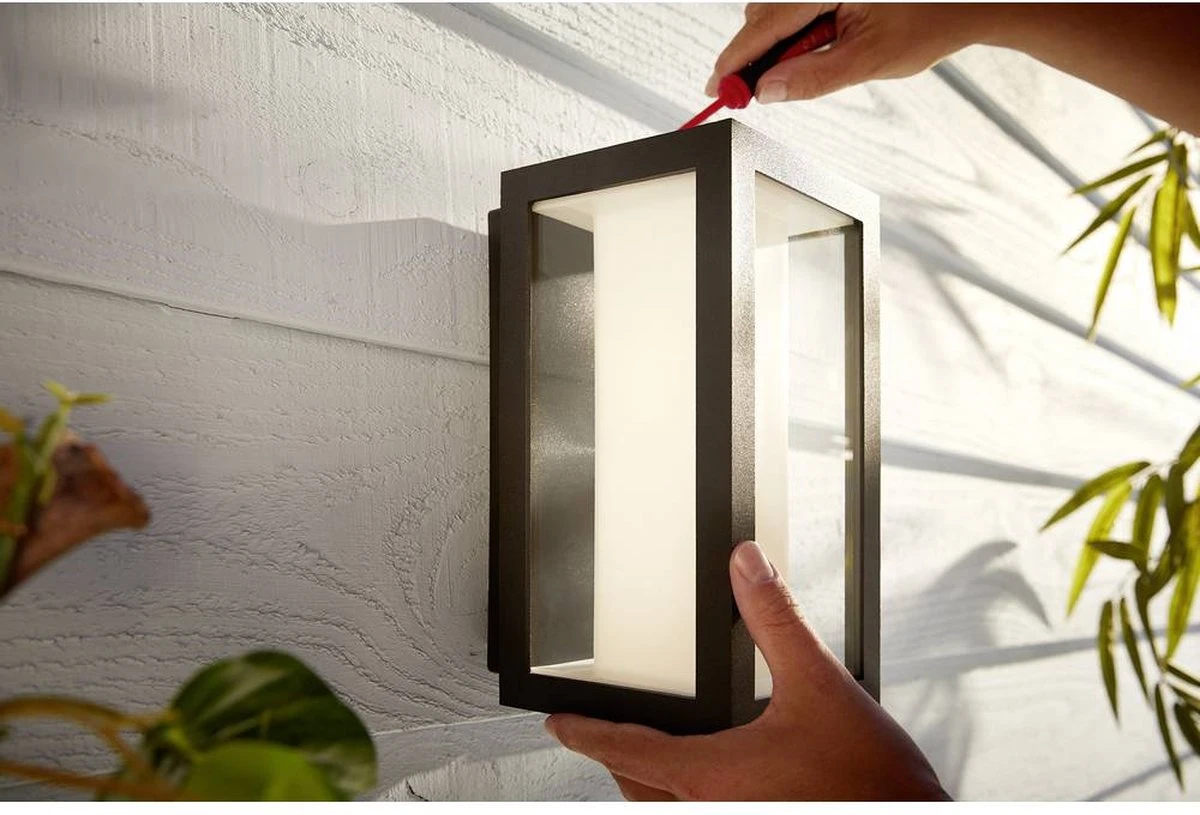 Philips Hue Impress Muurlamp - Wit En Gekleurd Licht - Zwart - Smal 18 Philips Hue Impress Muurlamp - Wit En Gekleurd Licht - Zwart - Smal - Afbeelding 18