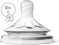 Philips Avent Natural Babyfles – SCF030/27 Babyfles (0m+) Voor Langzame Toevoer – 2 Stuks -Philips 1200x916 1