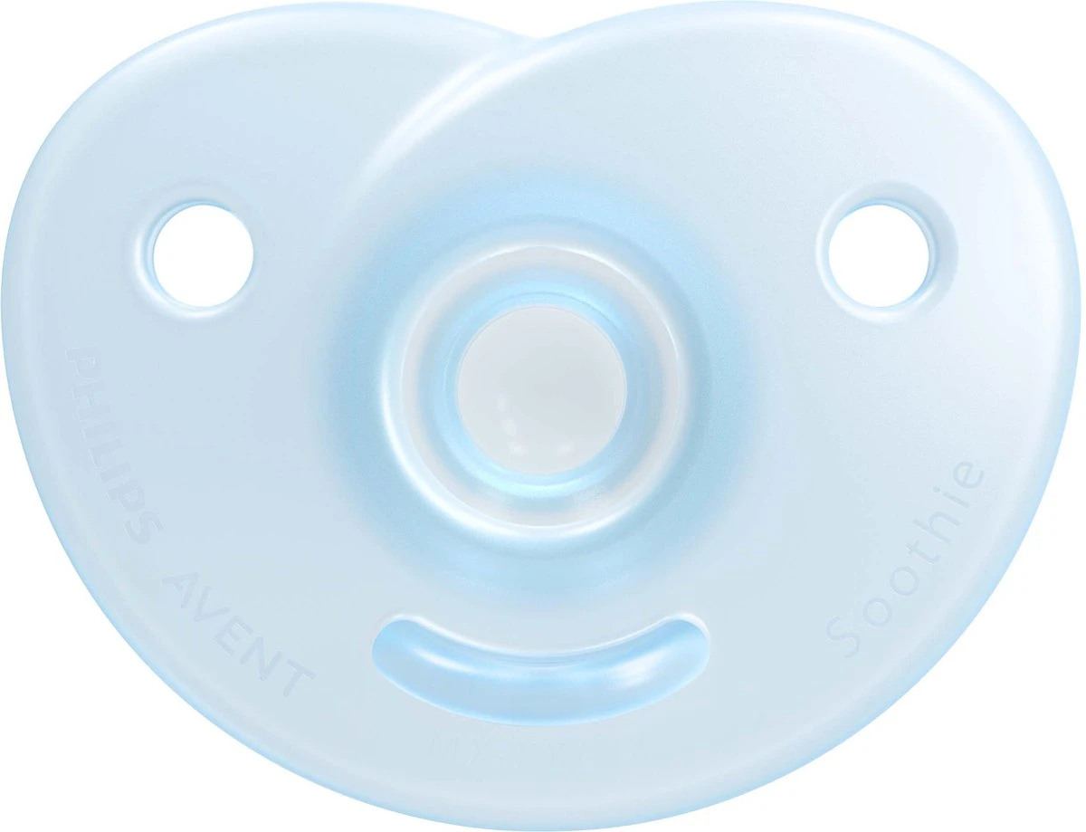 Philips Avent Soothie SCF099/21 - Fopspeen - Blauw - 0-6 Maanden - 2 Stuks 16 Philips Avent Soothie SCF099/21 - Fopspeen - Blauw - 0-6 Maanden - 2 Stuks - Afbeelding 16