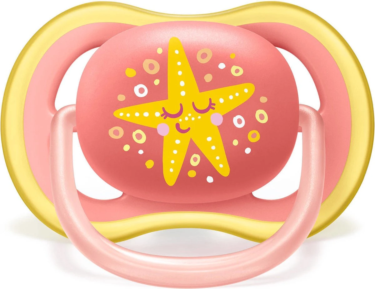 Philips Avent Ultra Air SCF085/04 - Fopspeen - 6-18 Maanden - 2 Stuks 2 Philips Avent Ultra Air SCF085/04 - Fopspeen - 6-18 Maanden - 2 Stuks - Afbeelding 2