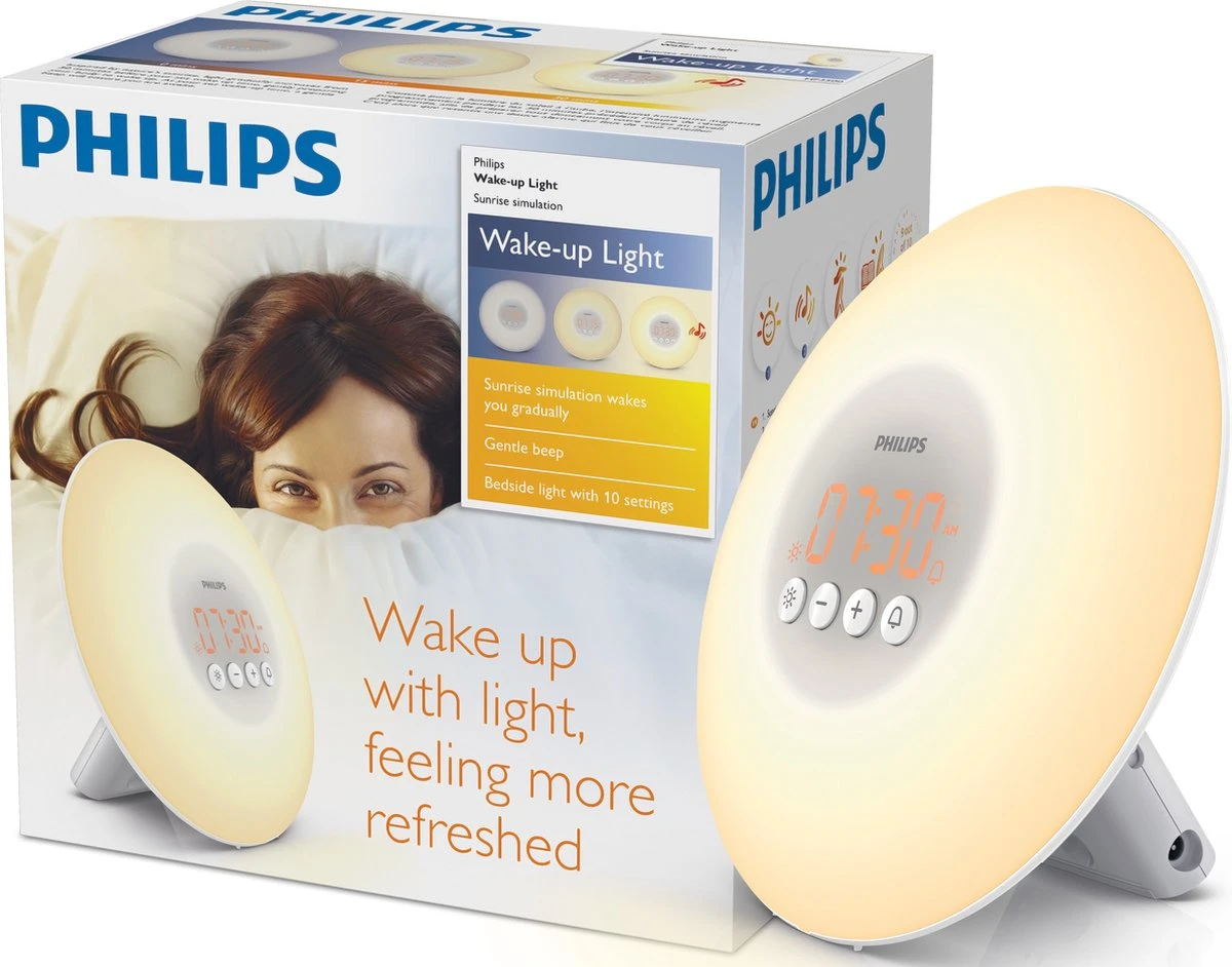 Philips HF3505/01 - Wake-up Light - Wit 1 Philips HF3505/01 - Wake-up Light - Wit