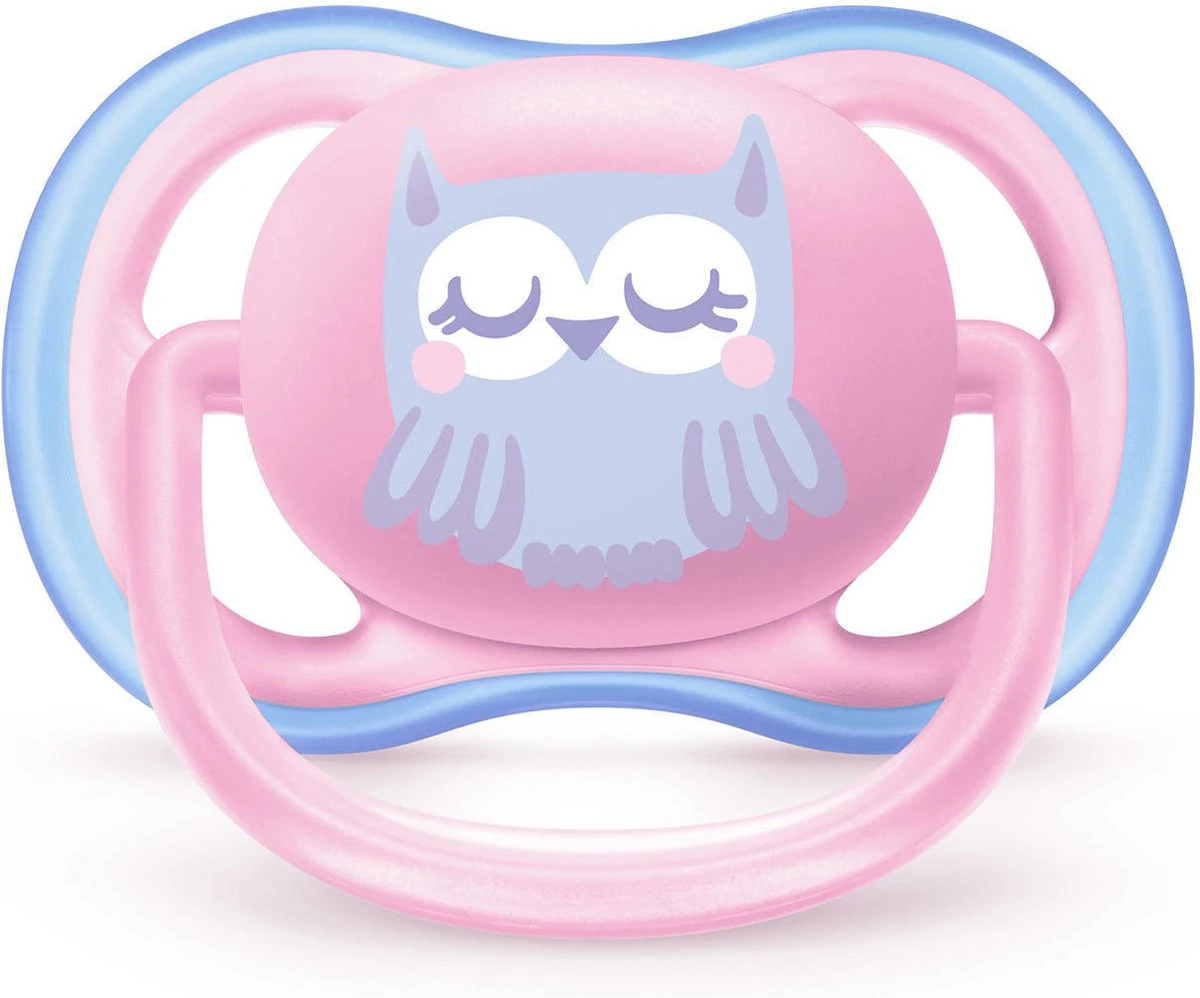 Philips Avent Ultra Air SCF085/02 - Fopspeen - 0-6 Maanden - 2 Stuks 2 Philips Avent Ultra Air SCF085/02 - Fopspeen - 0-6 Maanden - 2 Stuks - Afbeelding 2