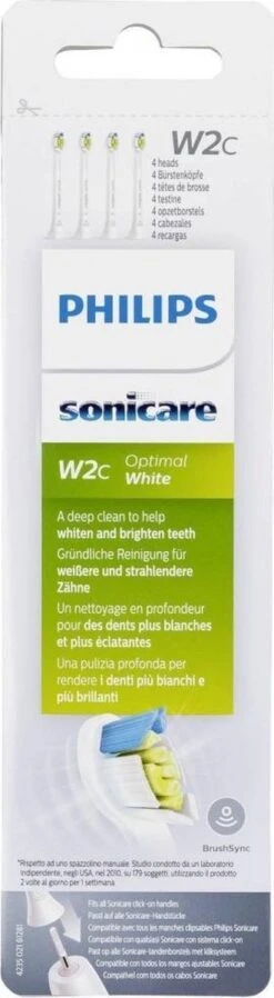 Philips Sonicare HX6074/27 Optimal White (4er Pack) Mini