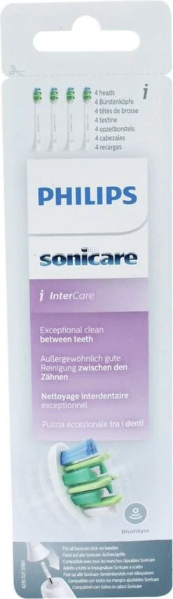 Philips Sonicare InterCare Standaard HX9004/10 - Opzetborstels - 4 Stuks -Philips 347x1200 1