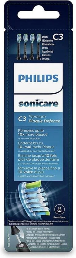 Philips Sonicare C3 Premium Plaque Defense HX9044/33 - Opzetborstel - 4 Stuks -Philips 353x1200 2