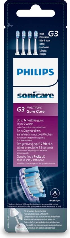 Philips Sonicare AdaptiveClean Gum HX9054/17 - Opzetborstel - 4 Stuks -Philips 355x1200 2