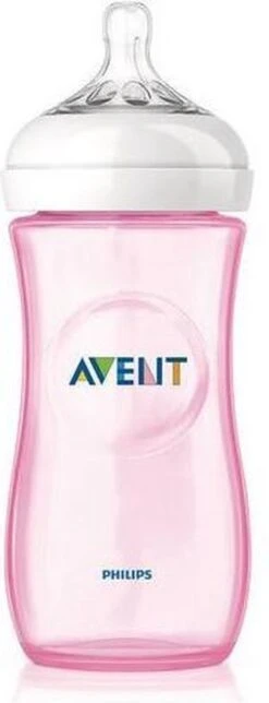 Philips Avent - Natural Babyfles - Langzame Toevoer - 1+ Maanden - 260ml - SCF034/27