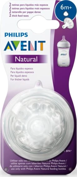 Philips Avent SCF046/27 Natural Speen - 6m+ - 2stuks -Philips 525x1200 1