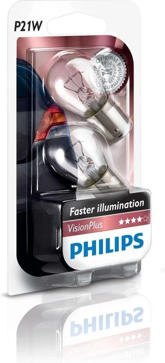 Philips Standaard BA15S / P21W 12V - Set 6 Philips Standaard BA15S / P21W 12V - Set - Afbeelding 6