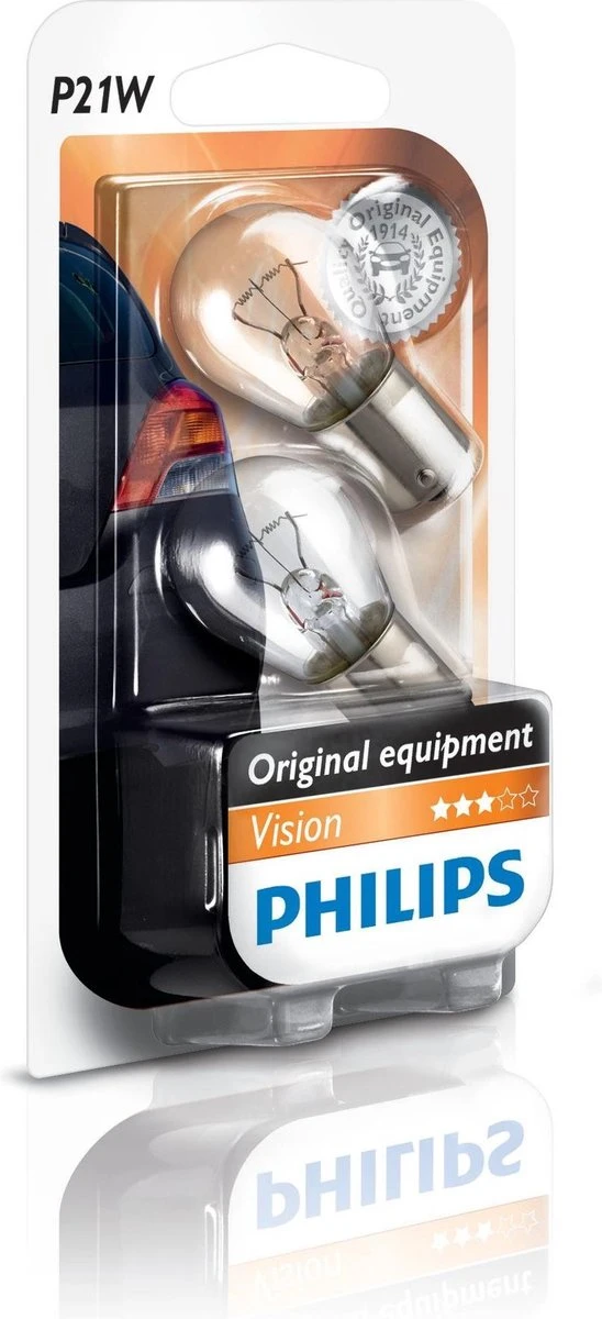 Philips Standaard BA15S / P21W 12V - Set 10 Philips Standaard BA15S / P21W 12V - Set - Afbeelding 10