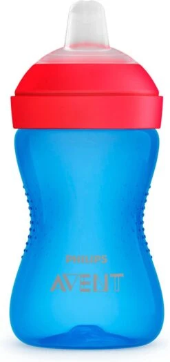 Philips Avent Zachte Bijtbestendige Tuitbeker 9+ Mnd SCF802/01 - Drinkbeker -Philips 566x1200