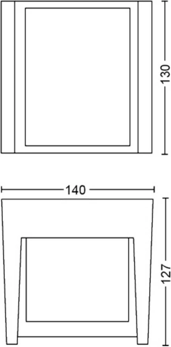 Philips Hue Fuzo Muurlamp - Warmwit Licht - Zwart - Smal - Open 15 Philips Hue Fuzo Muurlamp - Warmwit Licht - Zwart - Smal - Open - Afbeelding 15