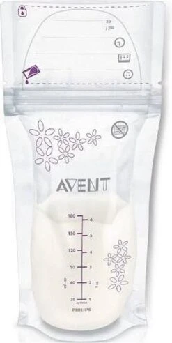 Philips Avent SCF603/25 - Bewaarzakken Voor Moedermelk - 25 Zakken - 180 Ml -Philips 602x1200 1