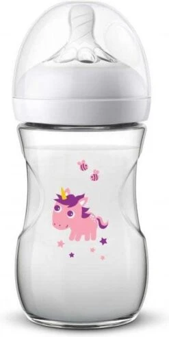 Philips Avent Natural Babyfles - SCF070/25 Babyfles (1m+) Voor Langzame Toevoer - 1x. -Philips 603x1200 1