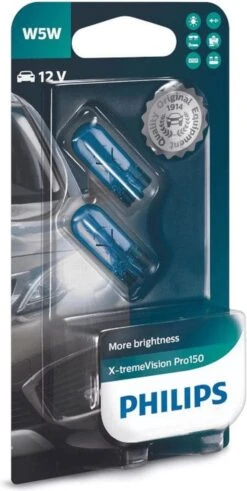 Philips X-tremeVision Pro150 W5W-T10 12961XVPB2 Set 7 Philips X-tremeVision Pro150 W5W-T10 12961XVPB2 Set -Philips 604x1200 11