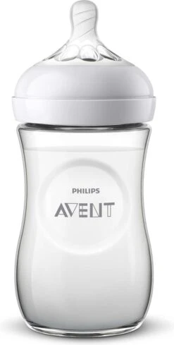 Philips Avent Natural Babyfles - SCF070/22 Babyfles (1m+) Voor Langzame Toevoer - 1x -Philips 606x1200 1