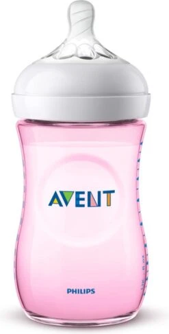 Philips Avent - Natural Babyfles - Langzame Toevoer - 1+ Maanden - 260ml - SCF034/27 -Philips 609x1200