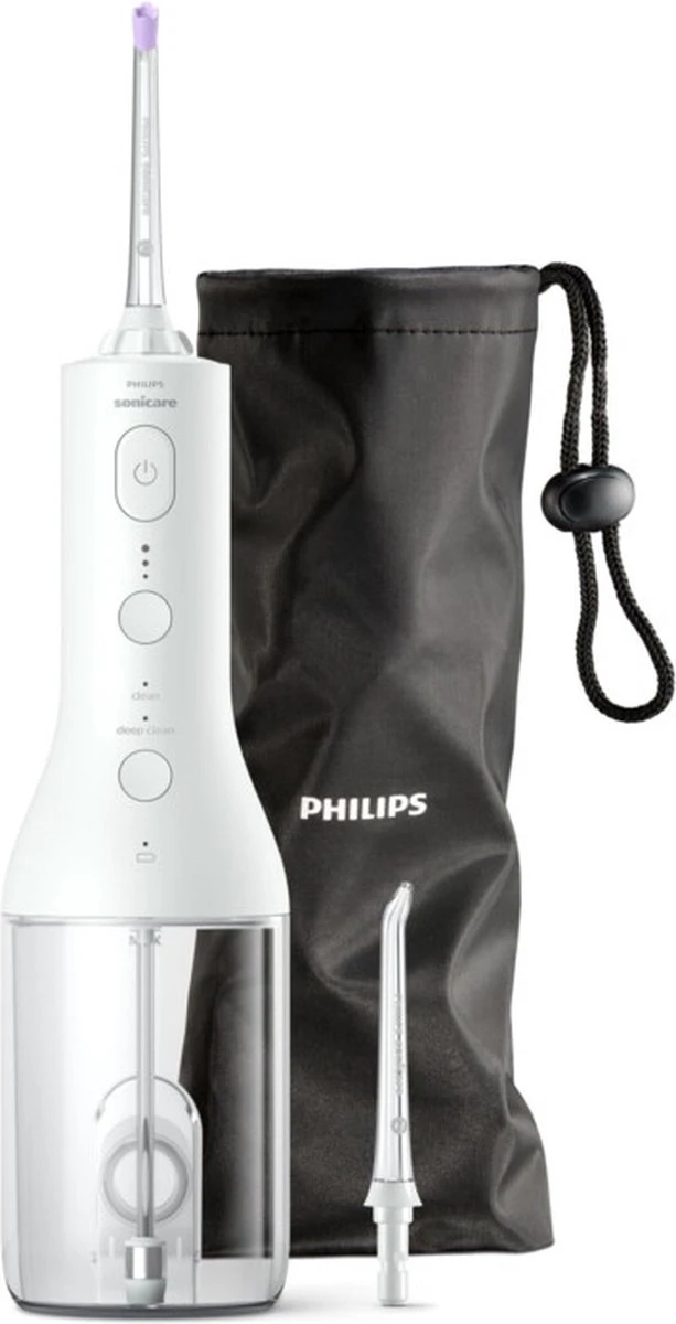 Philips Cordless Power 3000 HX3806/31 - Flosser - Wit 10 Philips Cordless Power 3000 HX3806/31 - Flosser - Wit - Afbeelding 10