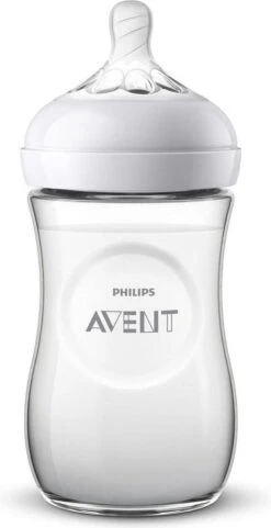 Philips Avent Natural Babyfles - SCF070/24 Babyfles (1m+) Voor Langzame Toevoer - 1x 24 Philips Avent Natural Babyfles - SCF070/24 Babyfles (1m+) Voor Langzame Toevoer - 1x -Philips 616x1200
