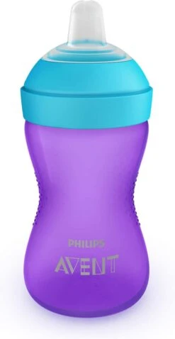 Philips Avent Zachte Bijtbestendige Tuitbeker 9+ Mnd SCF802/01 - Drinkbeker -Philips 620x1200