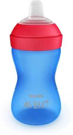 Philips Avent Zachte Bijtbestendige Tuitbeker 9+ Mnd SCF802/01 - Drinkbeker -Philips 645x1200