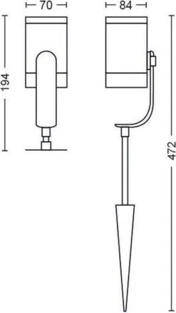 Philips Hue Lily Tuinspot Starterspakket - Prikspot White And Color Ambiance - Prikspots Voor Buiten - Tuinverlichting - 2 Spots - Zwart -Philips 673x1200 2