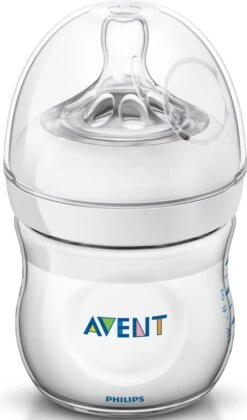 Philips Avent Natural SCF690/17 - Babyfles (125 Ml) Met Speen Voor Pasgeborenen 0m+ - 1 Stuk -Philips 706x1200